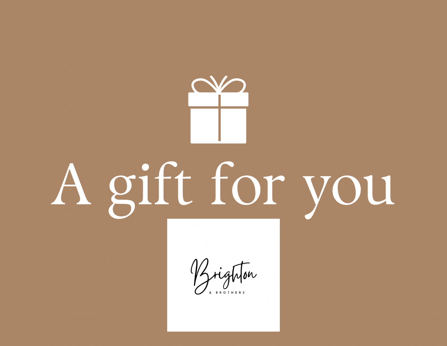 Brighton & Brothers Gift Card